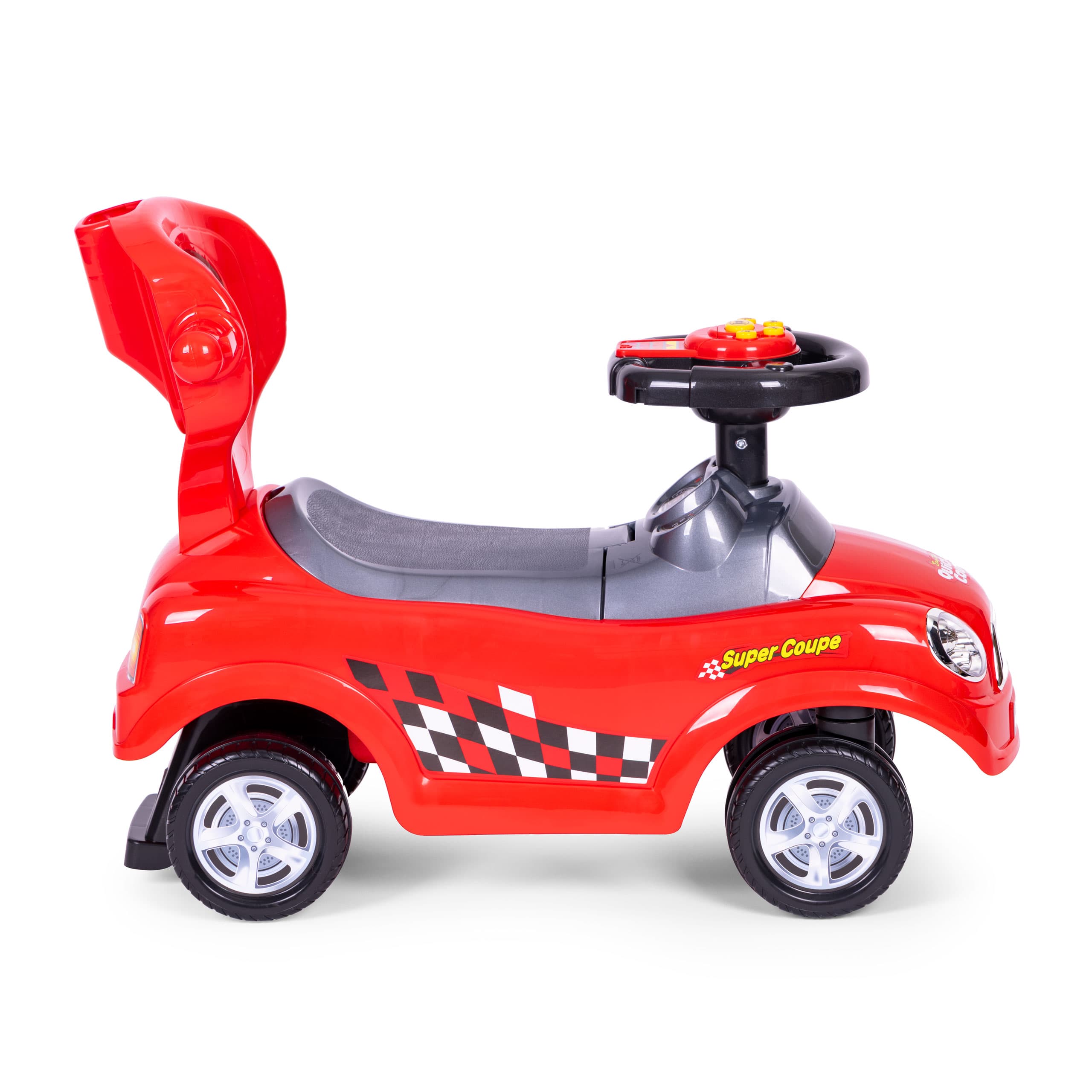 Jeździk chodzik pchacz czerwony