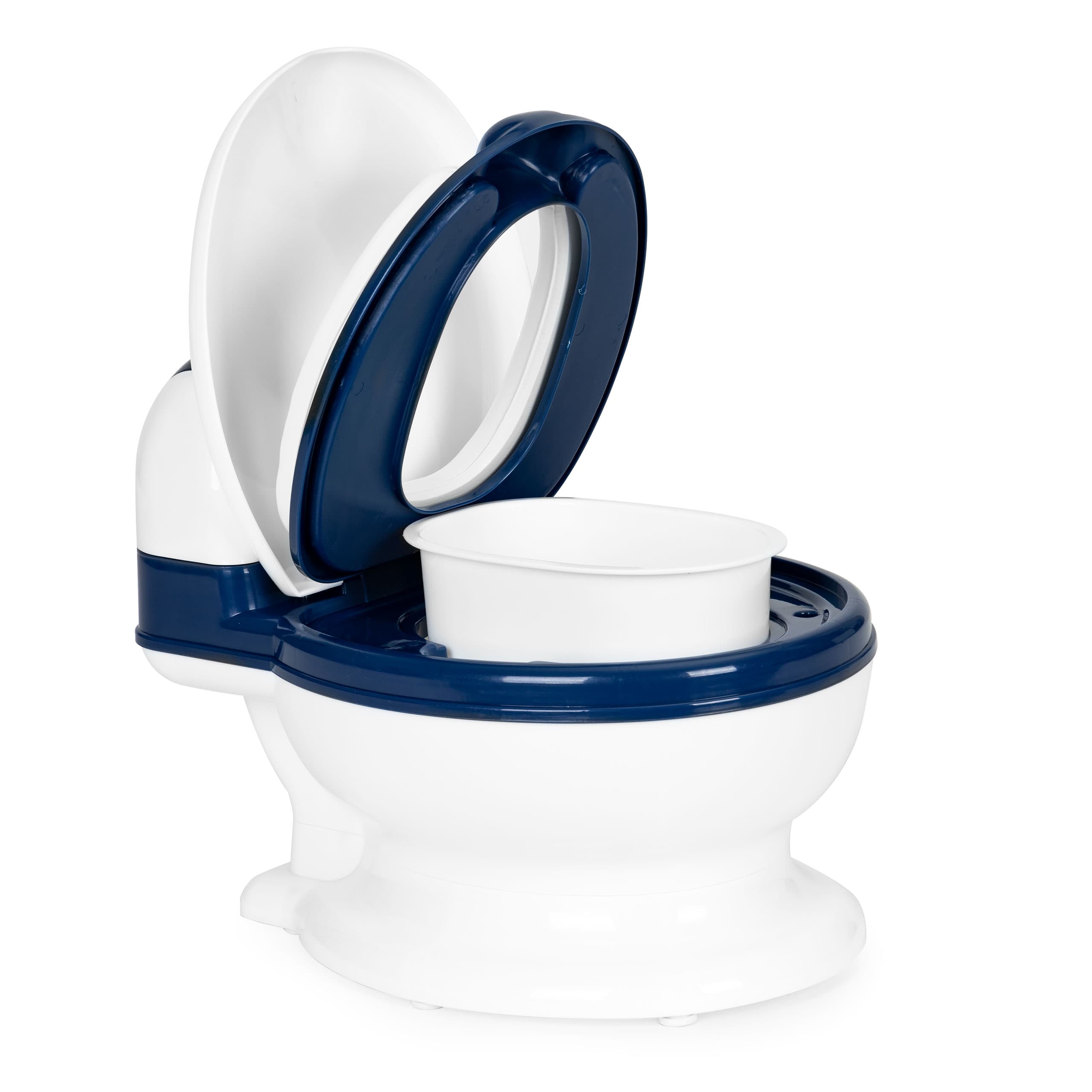 Nocnik toaleta z wyjmowanym wkładem sedes dla dzieci zamykany ze szczotką