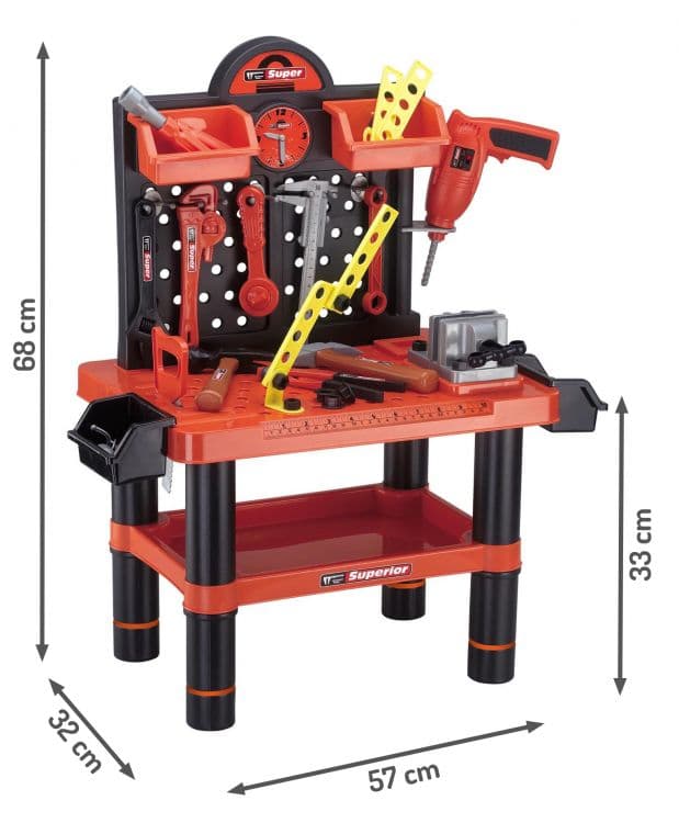 Warsztat narzędzia dla dzieci "superior"