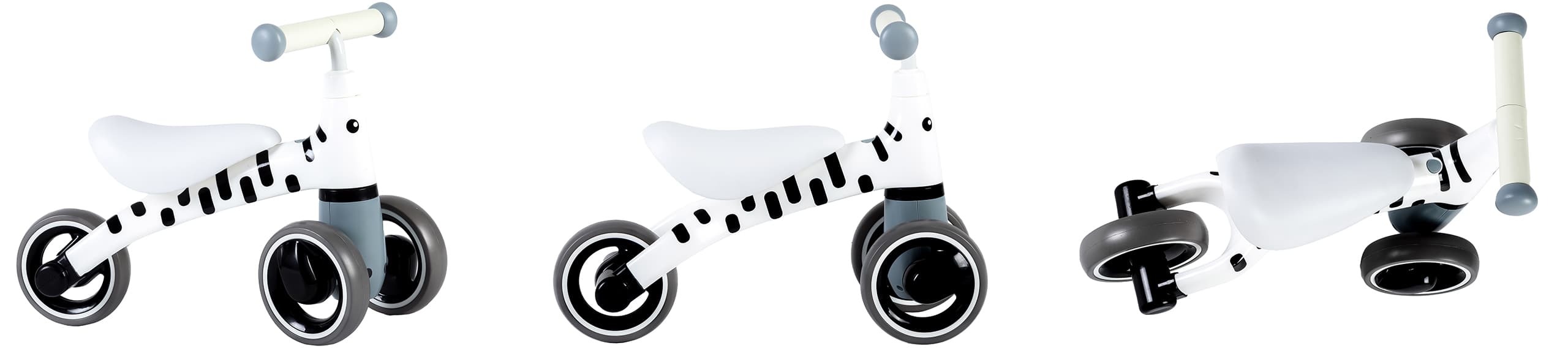 Rowerek biegowy "zebra" ecotoys