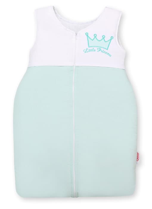 Śpiworek niemowlęcy- Little Princess miętowy