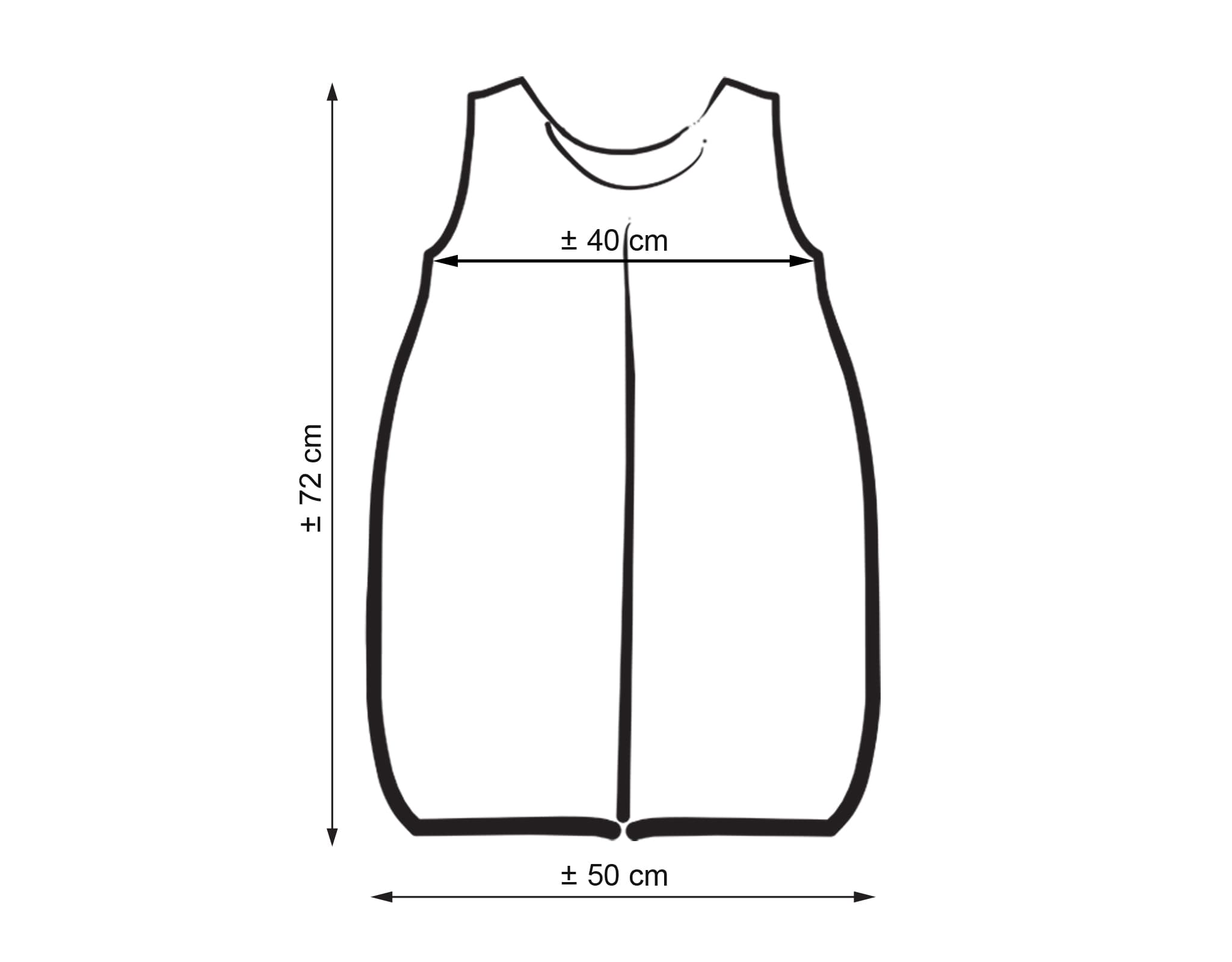 Śpiworek niemowlęcy- Serduszka kropki na beżu