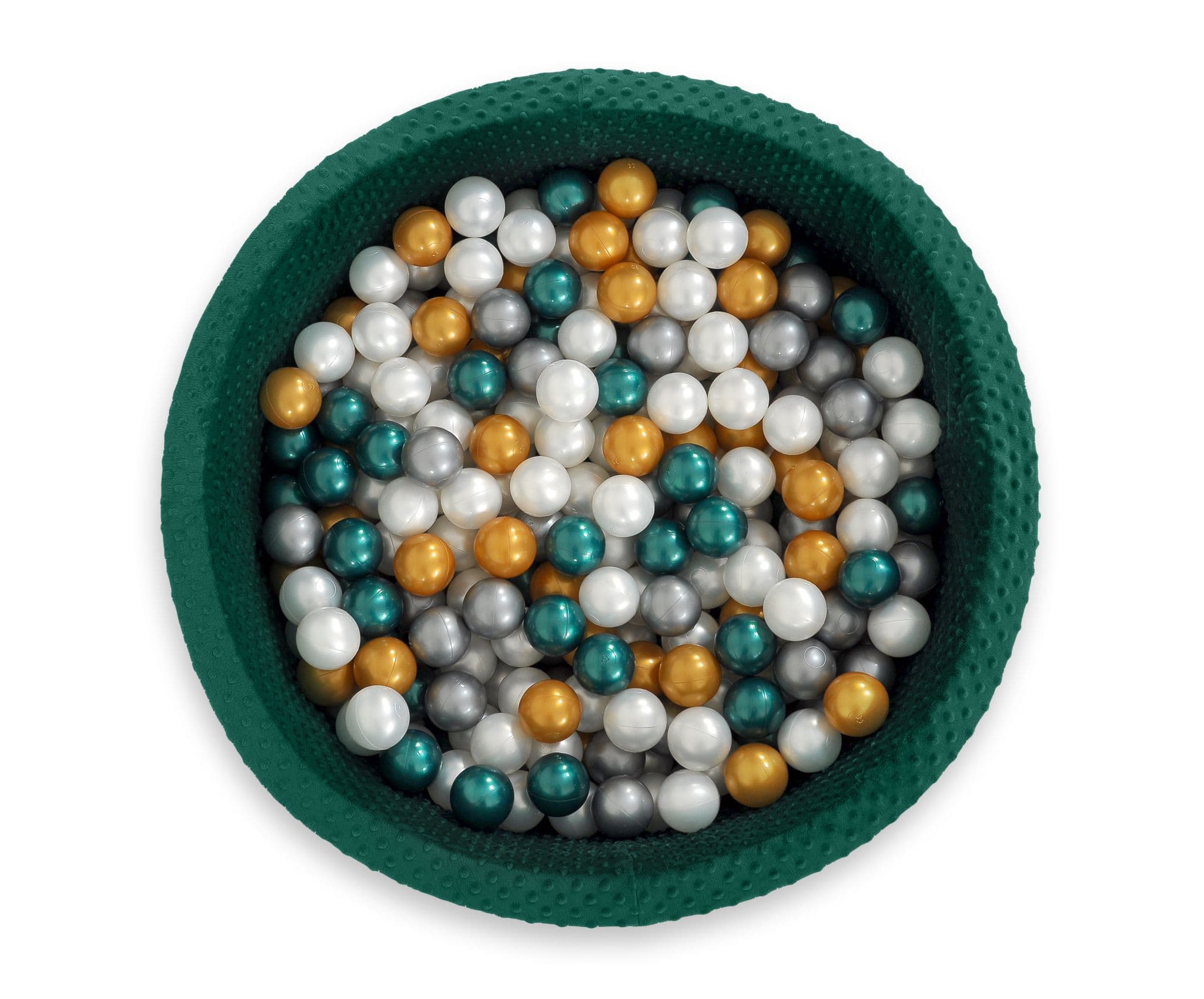 Plastikowe piłki do suchego basenu 50szt. - perłowe