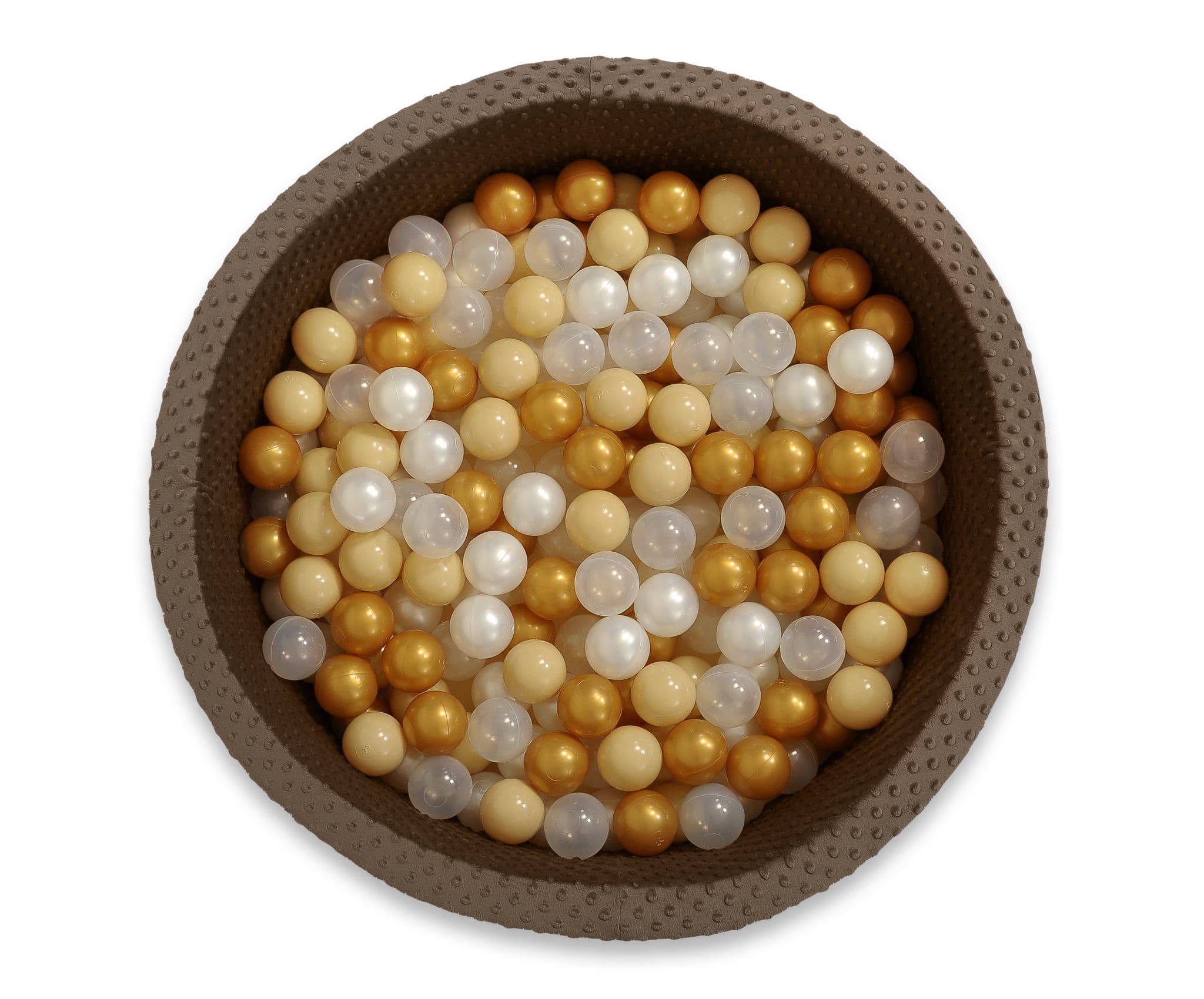 Plastikowe piłki do suchego basenu 50szt. - perłowe