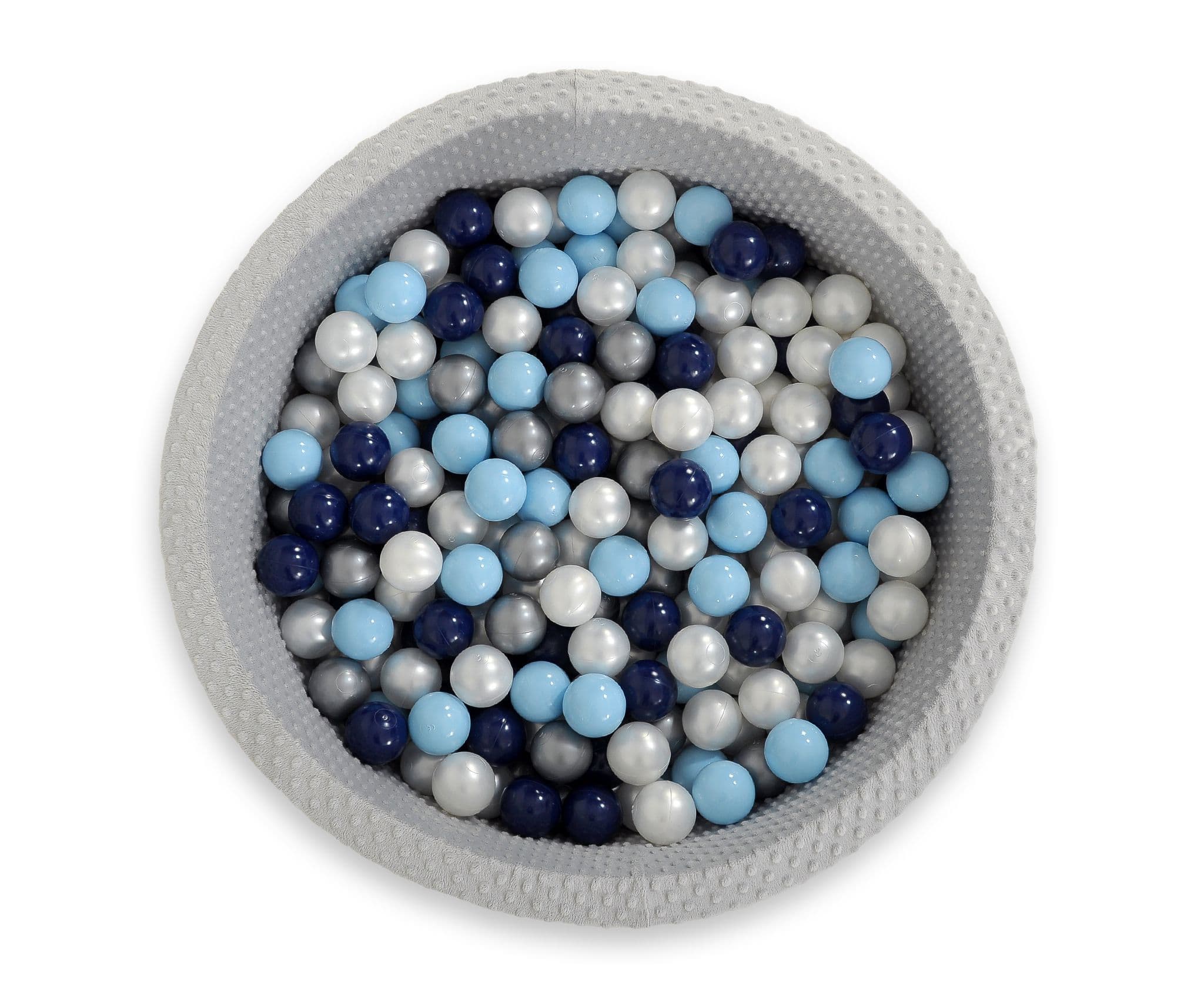 Plastikowe piłki do suchego basenu 50szt. - ciemny granatowy