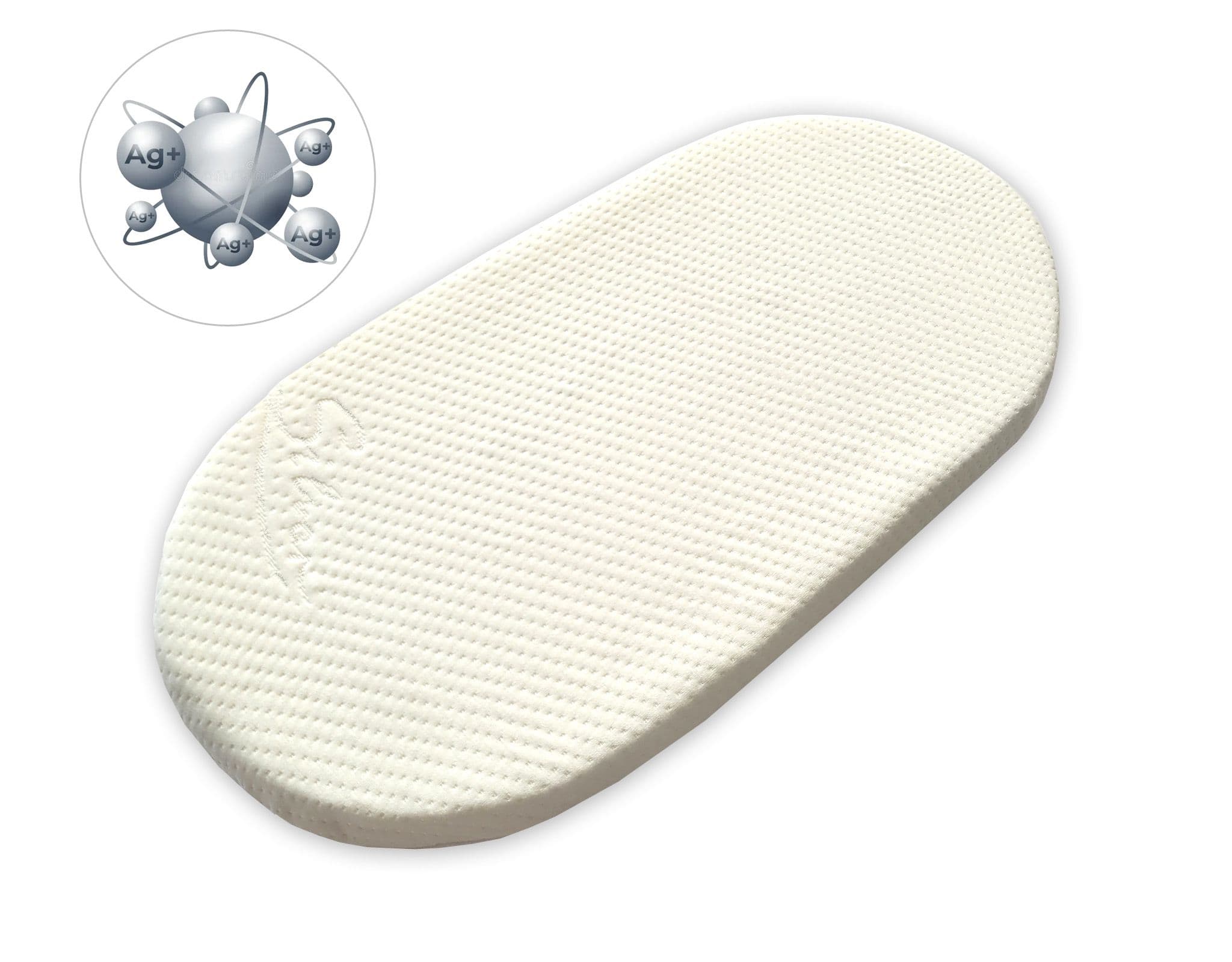 Kosz mojżesza boho handmade - szary