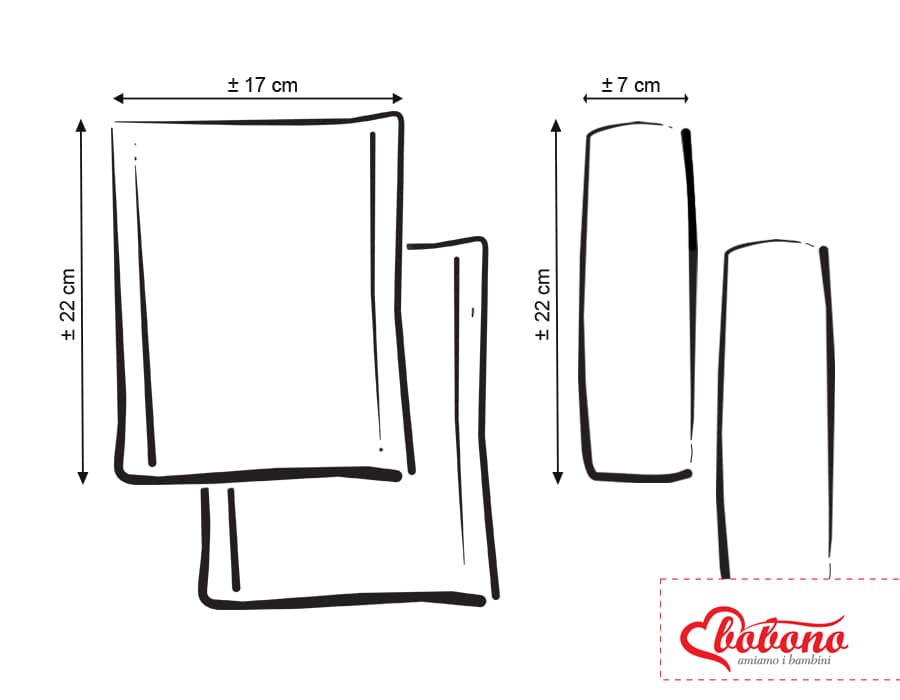 Ochraniacze na pasy bobono do wózka minky- peonie różowe/różowy