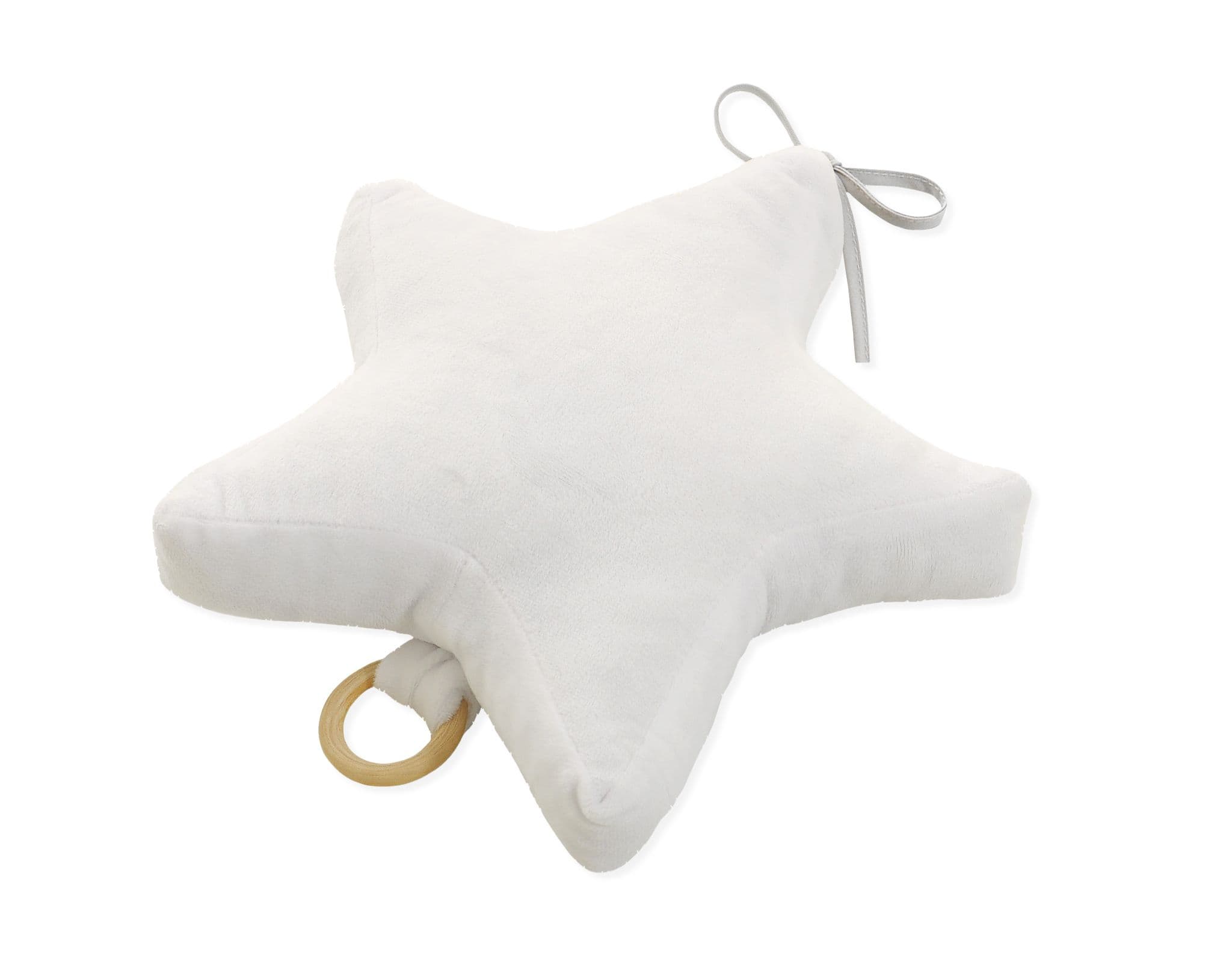 Pozytywka gwiazdka dla niemowląt minky - biała