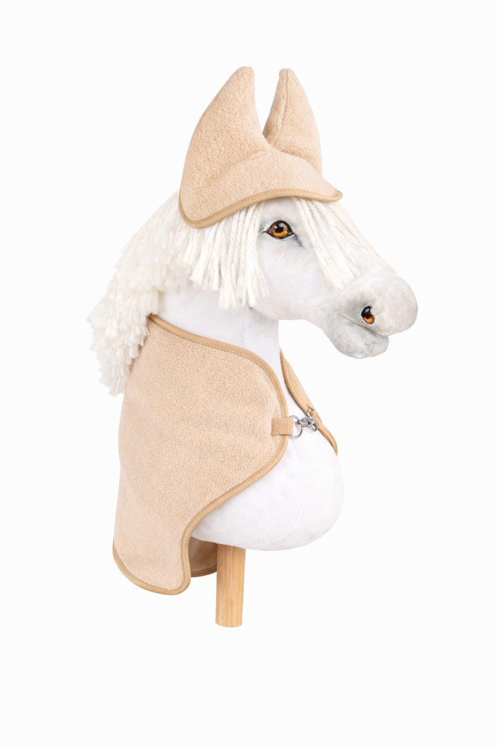 Zestaw dla Hobby Horse A4: derka + nauszniki – beżowy