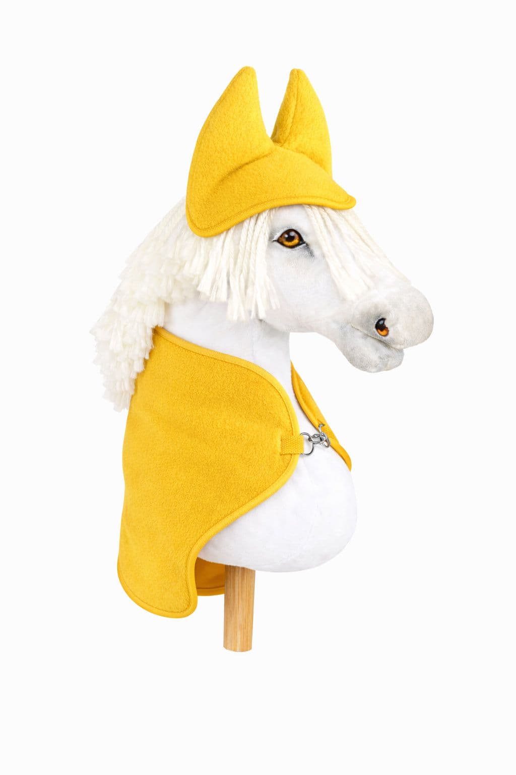 Zestaw dla Hobby Horse A4: derka + nauszniki – żółty
